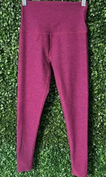 Beyond Yoga Purple Leggings Sz XS Space Dye High Rise