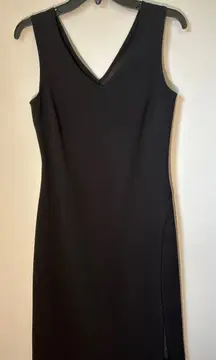Little Black Dress‎ Sleeveless V Neck Career Cocktail Party Dress Size SMALL