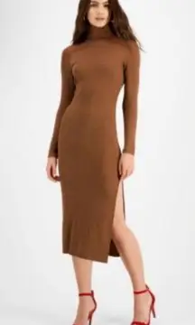 LNA (Revolve) Ribbed Tureneck Dress small