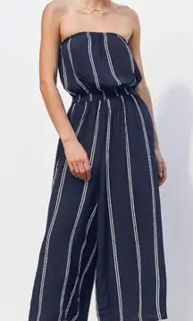 Striped Jumpsuit