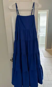 Blue Midi Dress