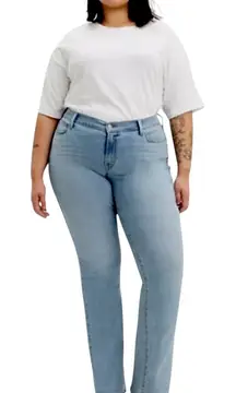 Levi’s Classic Bootcut Jeans Women’s Size 24W Plus Mid Rise Medium Blue Denim