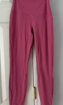 Lululemon Align Leggings New style Bright Pink Size 4