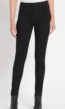 Mother The Looker Skinny Jeans Pants Not Guilty Black Size 26