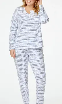 Roller Rabbit Pajamas Blue Heart