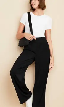 NWT Lou & Grey Luvstretch Wide Leg Pants, Medium‎