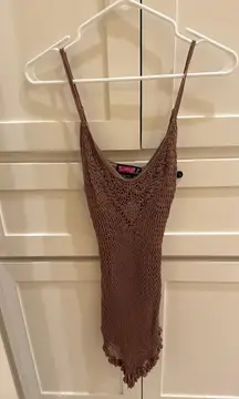 SayWhat Crocheted Top