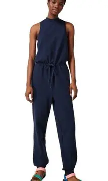 NWT Sweaty Betty Kaya Sleeveless Jumpsuit Navy M