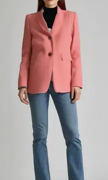 Nine West Blazer Woman's 10‎ Orange NEW Arty Essentials Volcano Career Work