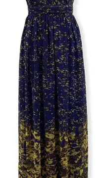 Minuet Blue Sleeveless Maxi Small‎