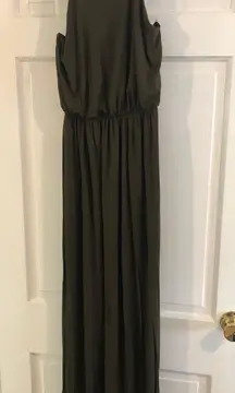 Nordstrom Green Maxi Dress