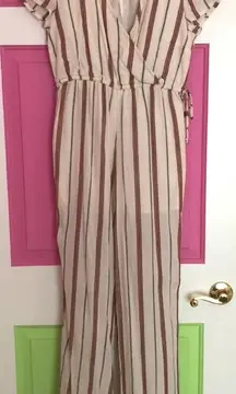 Striped Jumpsuit