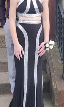 Two Piece Prom Dress