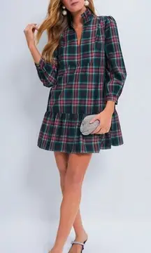 Tuckernuck Highland Tartan Palmerston Dress Plaid Mini Size Small NEW