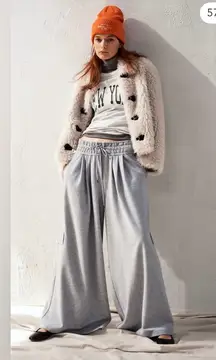 Anthropologie NWT | Daily Practice West Coast Wellness Club Ribbed Beanie Coral