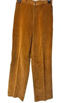 Calvin Klein‎ Vintage Brown Cotton Straight Leg Pants Size 8