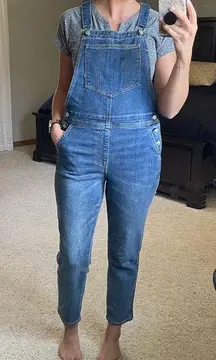 Old Navy Built-In Warm Denim Overalls