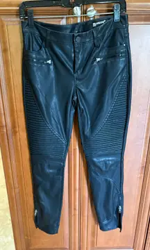 NWT blank ny leather jeans 