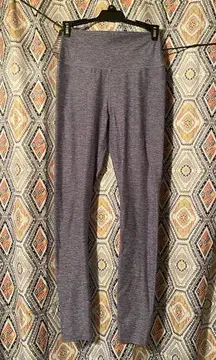 high rise purple leggings