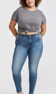 Torrid Bombshell Skinny Premium Stretch Hi-Rise Jeans Womens Plus Size 22XS