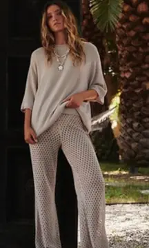 Free‎ People Beach Sola Sweater Set Size L