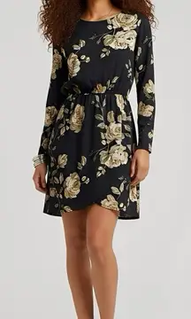 J.Crew Womens Dress Sz 00 Floral Date night Dinner Party Fall Autumn Cocktail