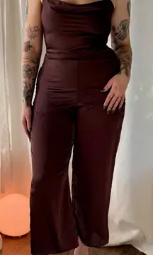 Abercrombie & Fitch Brown Jumpsuit