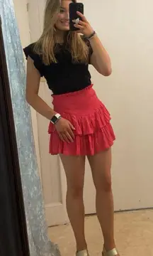 Pink Mustard Seed Skirt