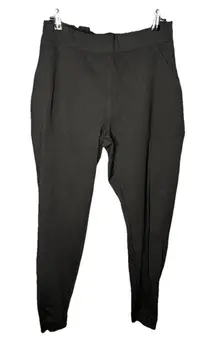 Spanx Pants Womens Large Black The Perfect Pant Ankle Joggers Stretch