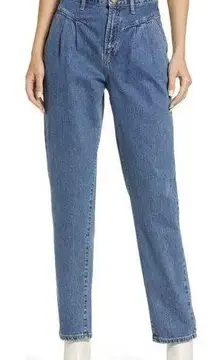 NEW One Teaspoon Street Walkers High Waist Straight Leg Ankle Jeans Size 28