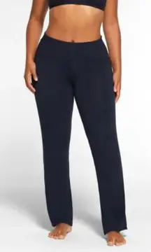 SKIMS Cotton Jersey Fold Over Pants, Plus‎ Size 3X RARE Navy NWT