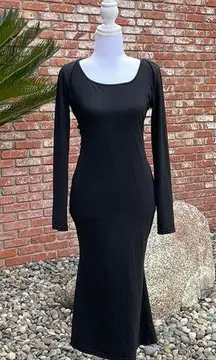 Long-Sleeve Bodycon Dress