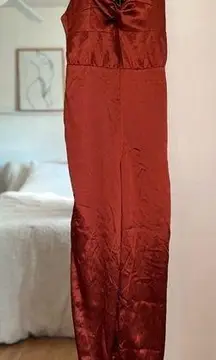 REVOLVE LPA Rust Jumpsuit *missing sash