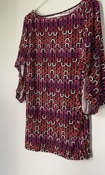 NWT Trina Turk Breeze Swim Tunic Cover Up Beach Resort Dress Size L Vacation