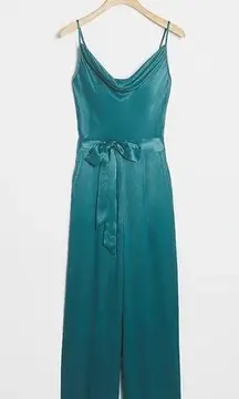 Anthropologie Bl-nk NWOT Small Alizia Cowl Neck Jumpsuit