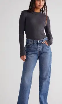 Levi’s 501 90s denim women’s size 31x30 waist measures 34” high rise button‎ fly