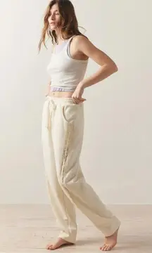 🆕 URBAN OUTFITTERS | OUT FROM UNDER | JAYDEN LACE INSET SWEATPANT JOGGER | SZ: S