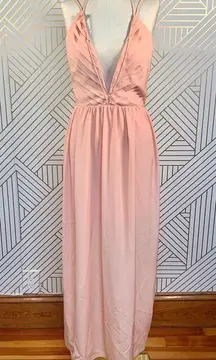 KEEPSAKE the Label Riptide Maxi Dress in Apricot