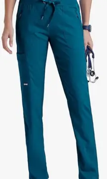 Greys Anatomy Teal Scrubs Pants S