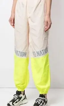 First Position Track Pants in Pearled Ivory NWOT