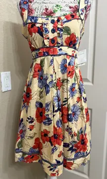 Jessica Simpson floral dress