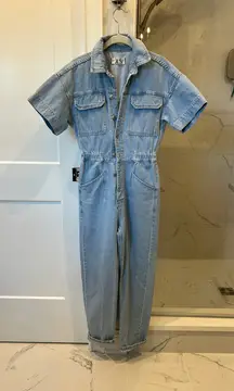 Free People Denim Jumpsuit We The Free