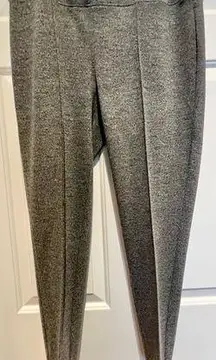 Nine West pull on stretchy pants - gray - size large