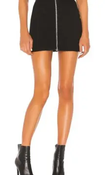 SUPERDOWN x REVOLVE sz S‎ black Denim Skirt