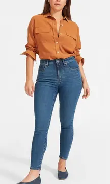 Everlane The Curvy high rise skinny jean crop