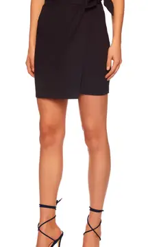 Susana Monaco Side Tie Mini Skirt