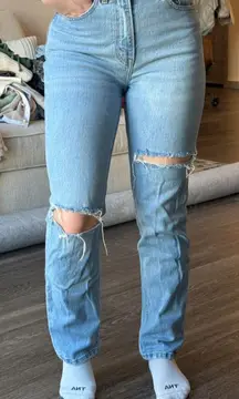Abercrombie Jeans High-Rise 90s Straight Curve Love