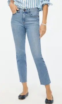 J. Crew Essential Straight Classic Light Wash Jeans Size 30 Women's