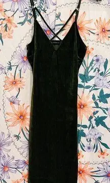 The vintage shop velvet dress