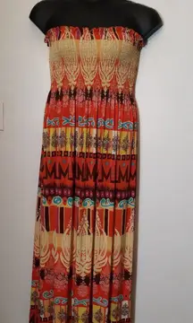 Just Love strapless maxi dress